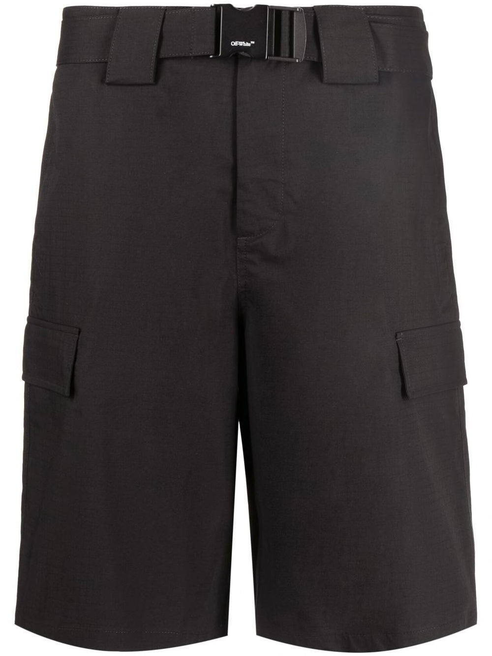 BUCKLE CARGO SHORTS BLACK NO COLOR