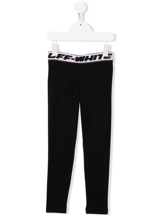 LOGO BAND LEGGINGS BLACK BLACK