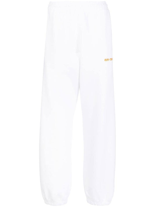 ORANGE METAL ARRO SLIM SWEATP WHITE ORANGE