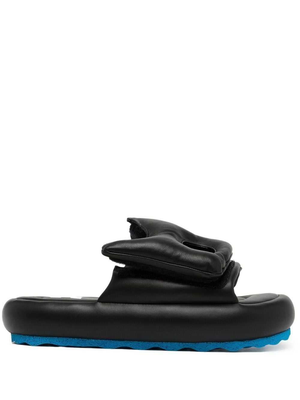 METEOR PADDED SLIDER BLACK BLUE