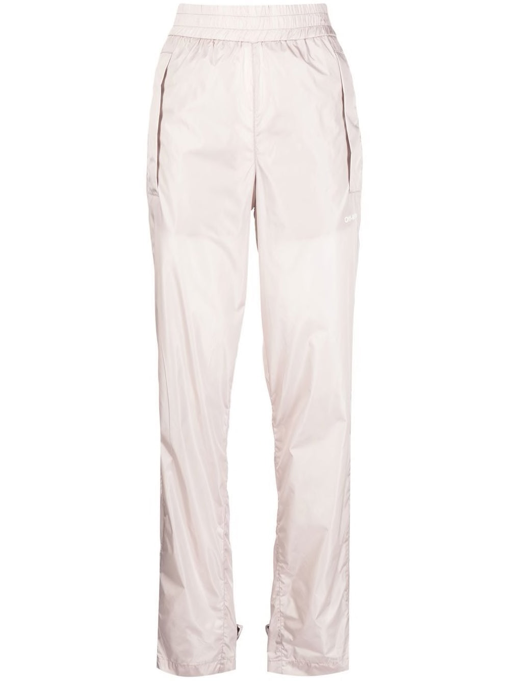 DIAG TRACKPANT NUDE WHITE