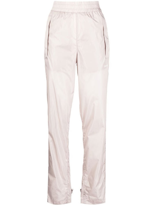 DIAG TRACKPANT NUDE WHITE