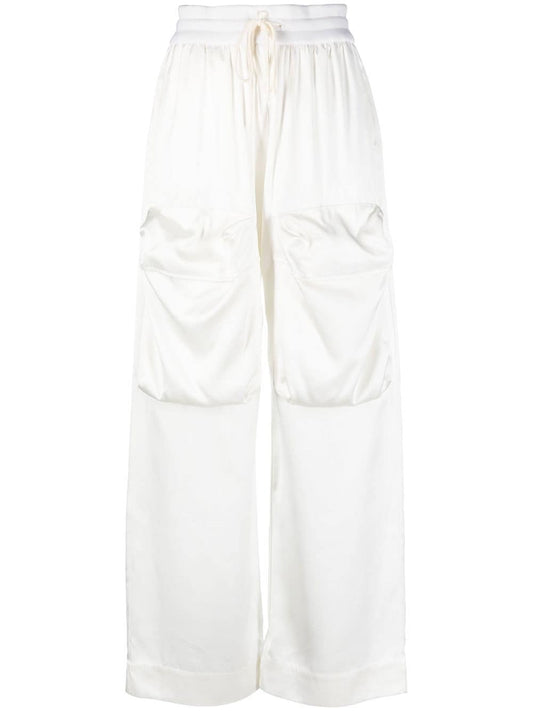 DUCHESSE CARGO PANT WHITE NO COLOR