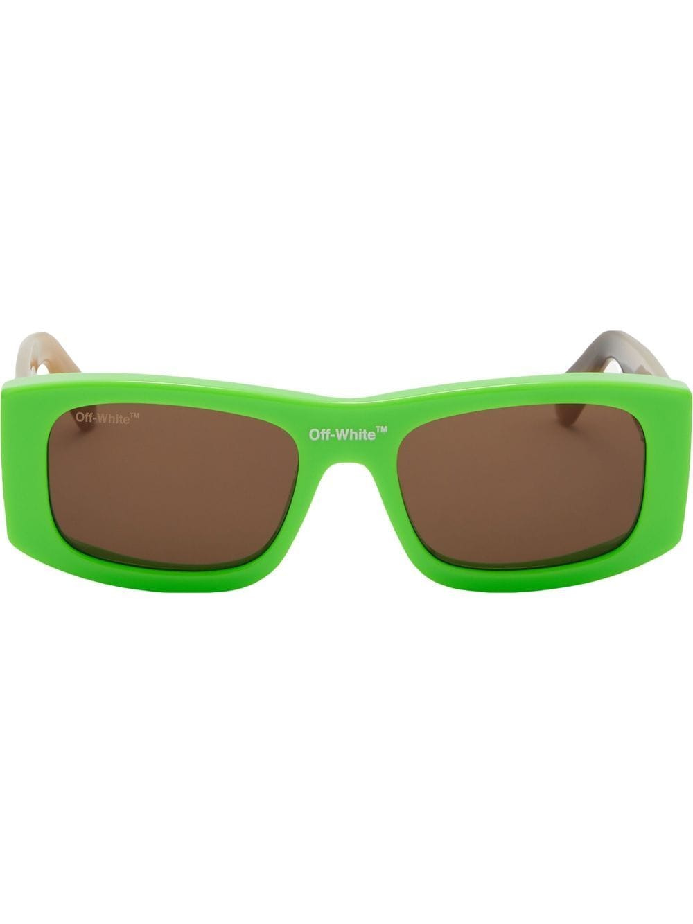 LUCIO SUNGLASSES GREEN BROWN
