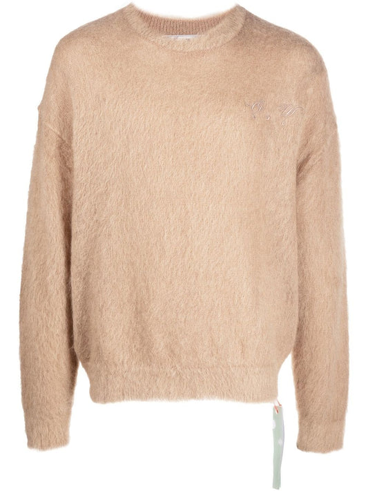 ARROW MOHAIR SKATE KNIT CREWN CAMEL CAMEL