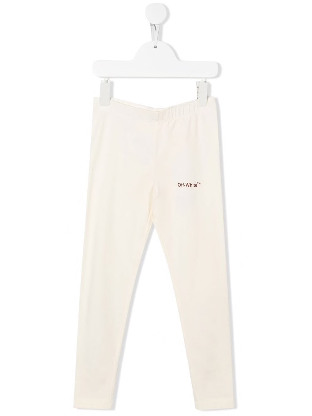 RUBBER ARROW LEGGINGS OFF WHITE BURGUNDY