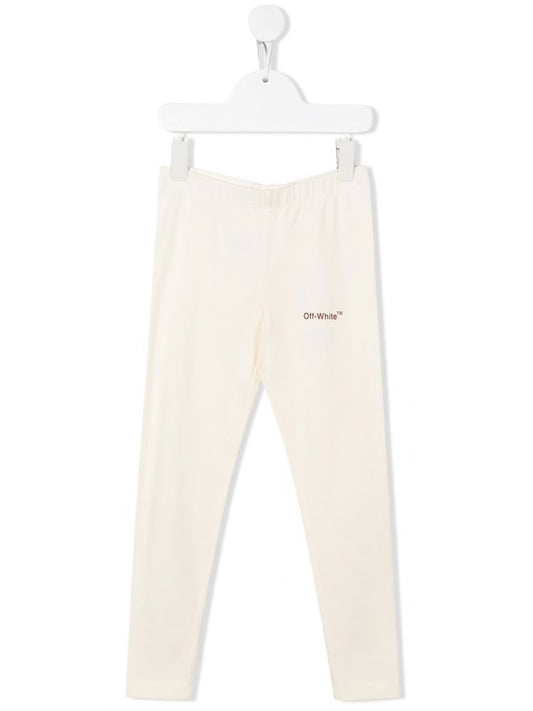 RUBBER ARROW LEGGINGS OFF WHITE BURGUNDY