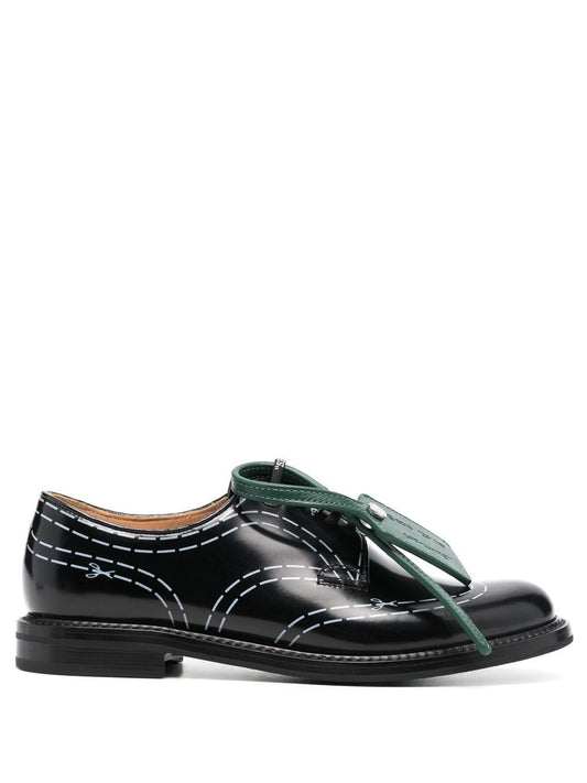 CHURCHS X OW SHANNON BLACK WHITE