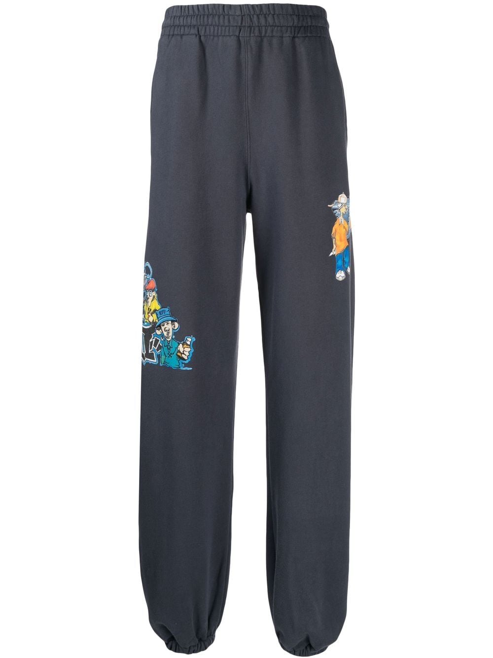 GRAFF PUPP SLIM SWEATPANTS OUTERSPACE MULTICOLOR
