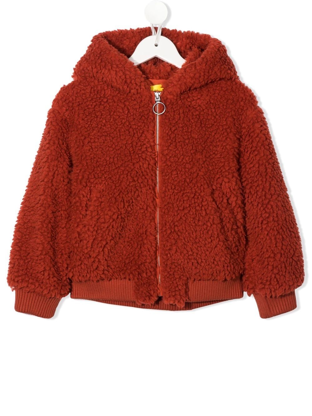 ARROW TEDDY JACKET ORANGE OFF WHITE