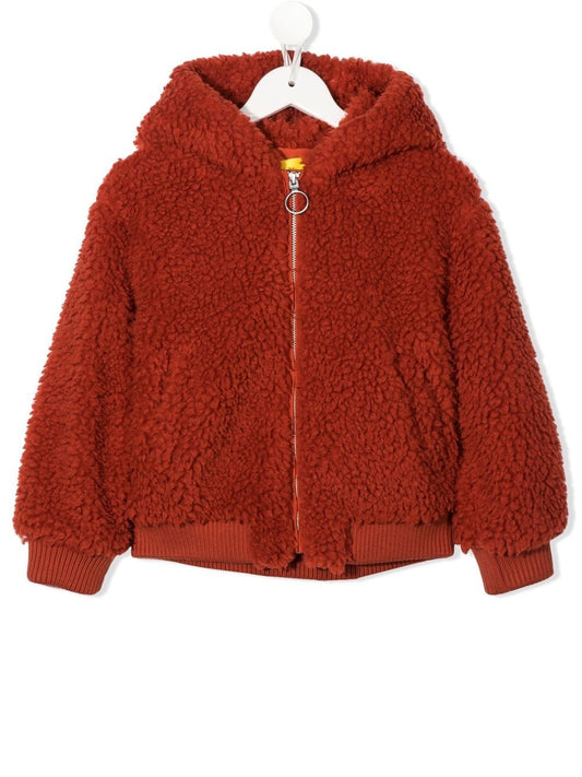ARROW TEDDY JACKET ORANGE OFF WHITE