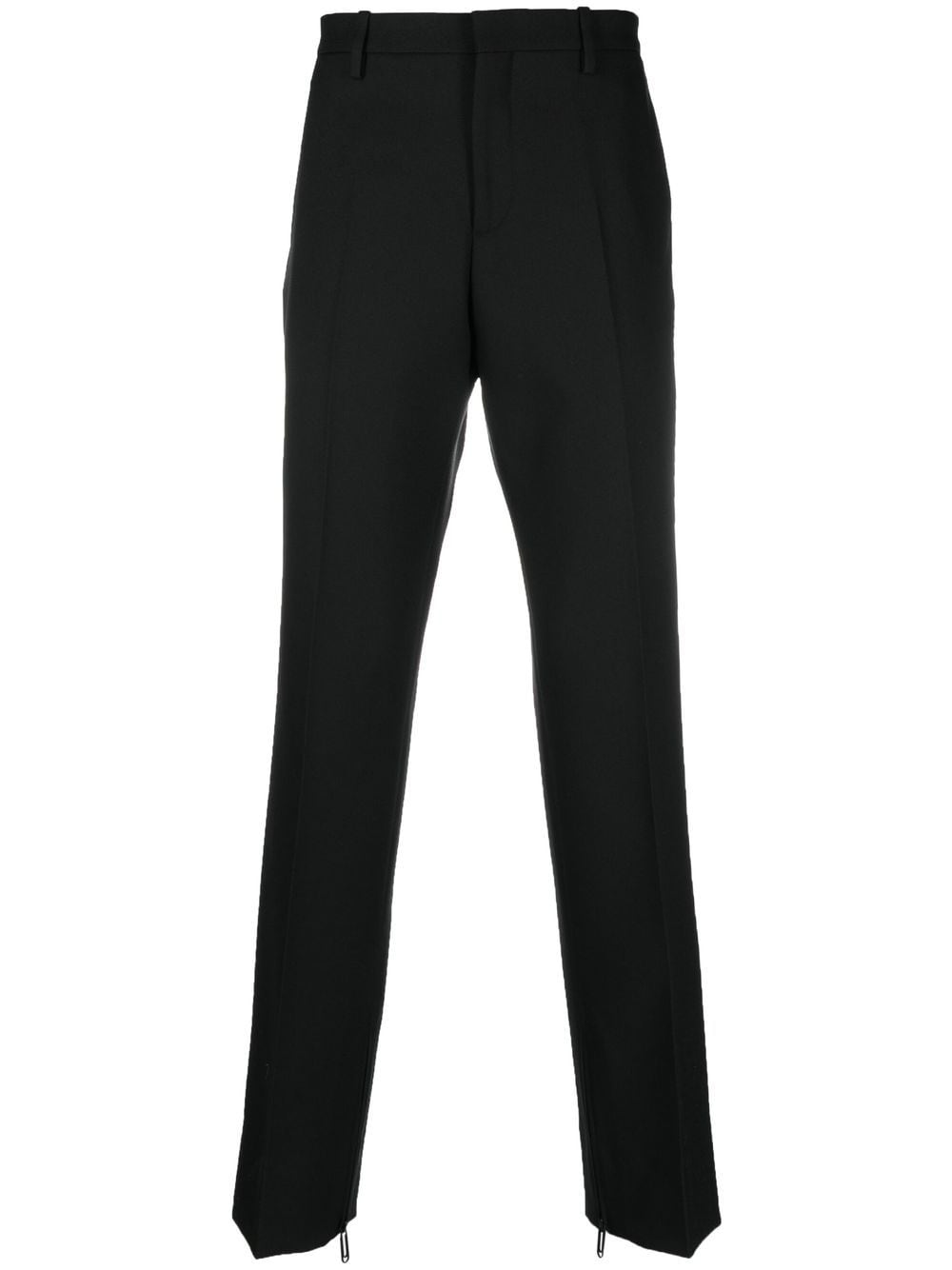 TECHDRILL SLIM ZIP PANT BLACK NO COLOR