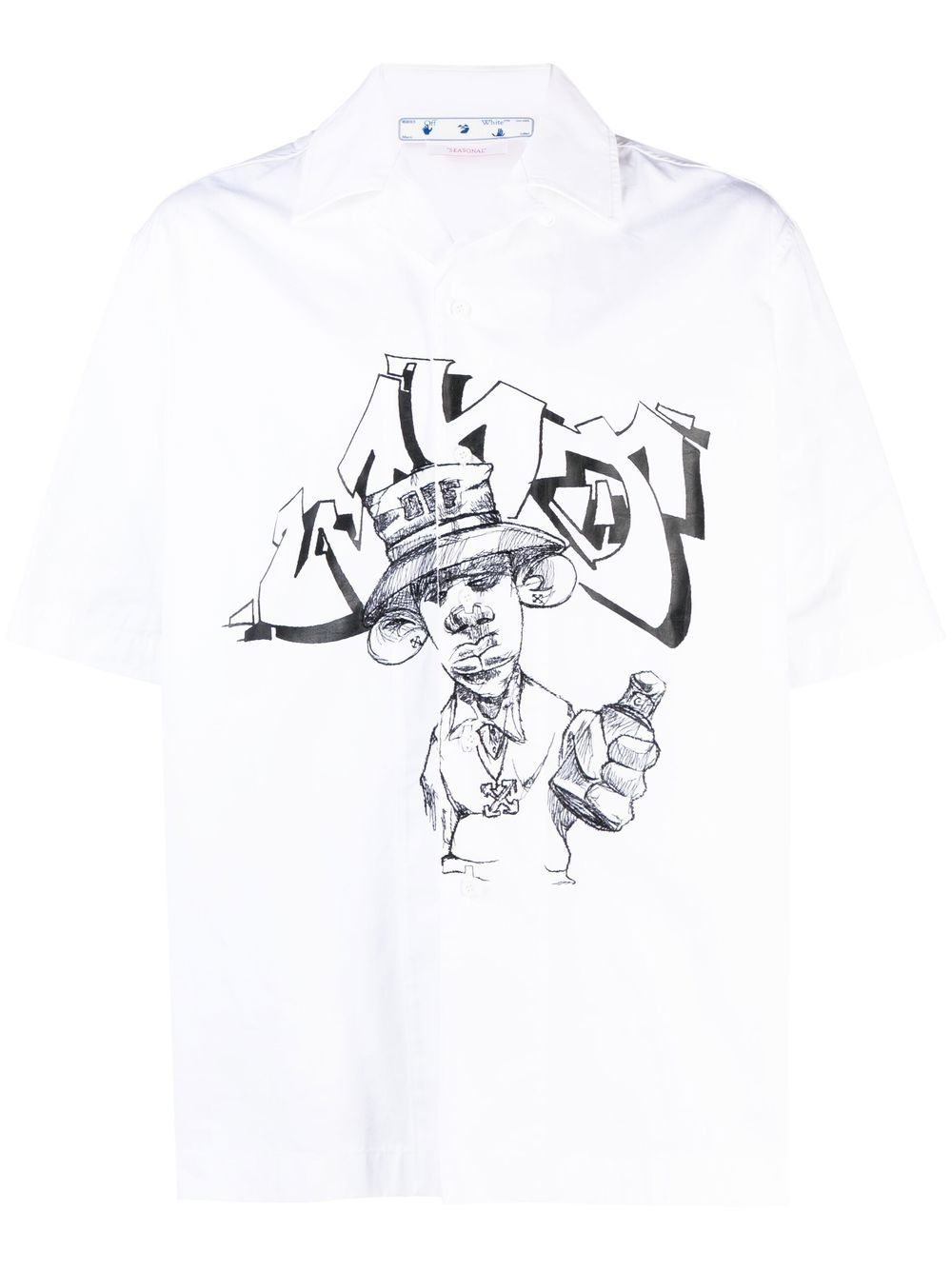 GRAFF FREEST POPL HOLIDAY SHI OPTICAL WHITE BLACK