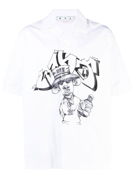 GRAFF FREEST POPL HOLIDAY SHI OPTICAL WHITE BLACK