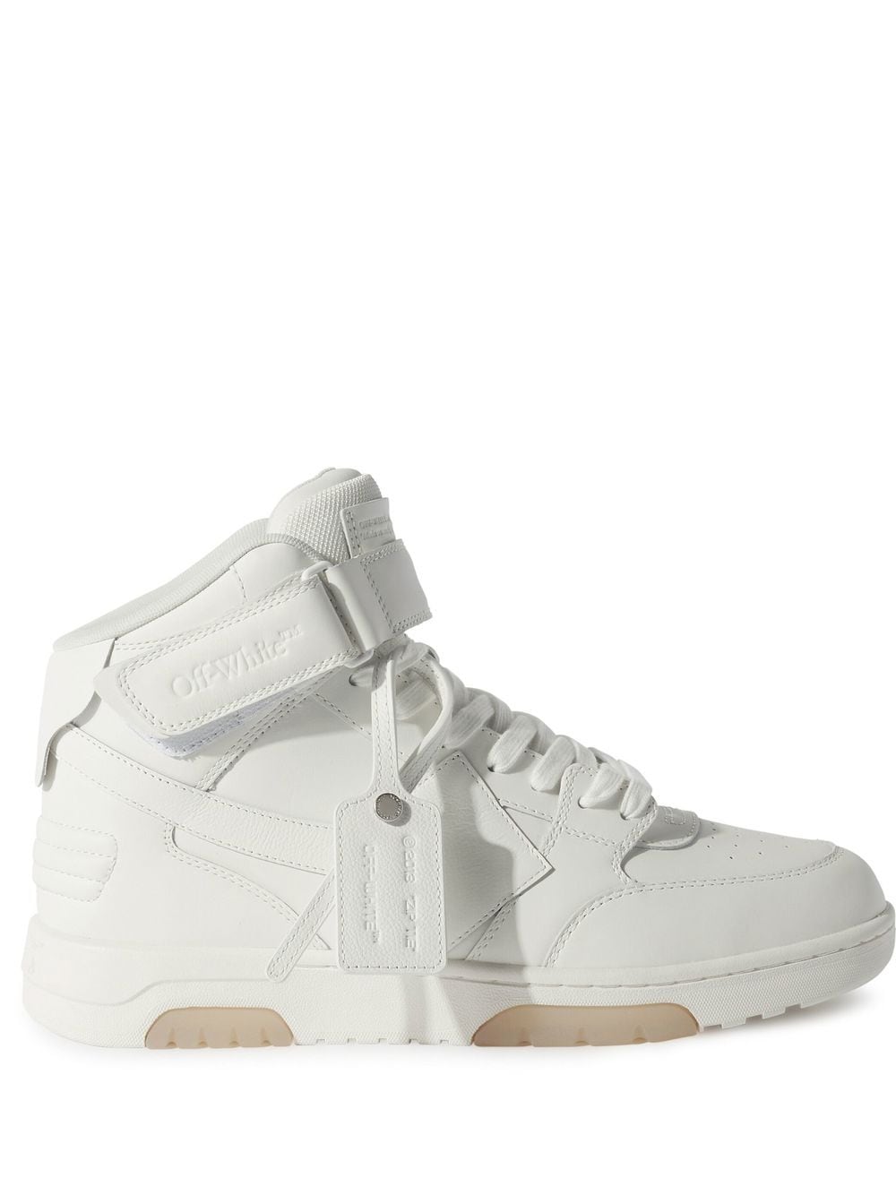 OUT OF OFFICE MID TOP LEA WHITE WHITE