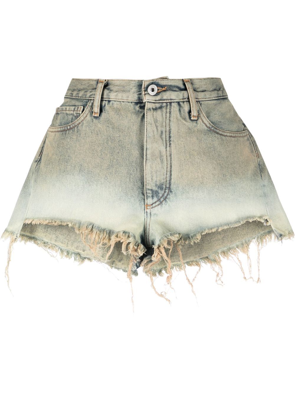 LAUNDRY TWISTED SEAMS SHORTS MINT NO COLOR