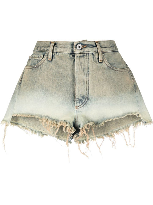 LAUNDRY TWISTED SEAMS SHORTS MINT NO COLOR