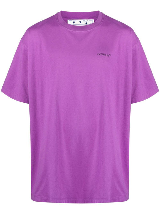 JUMBO ARROW OVER S/S TEE ORCHID BLACK