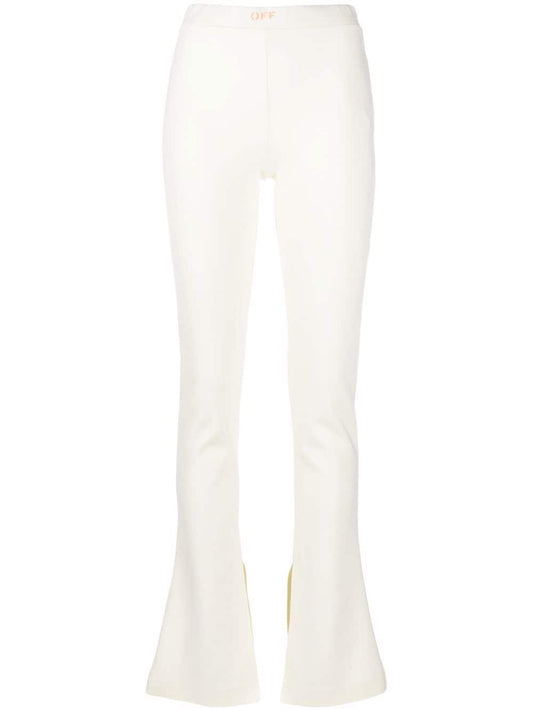 SLEEK SPLIT LEGGINGS WHITE A NO COLOR