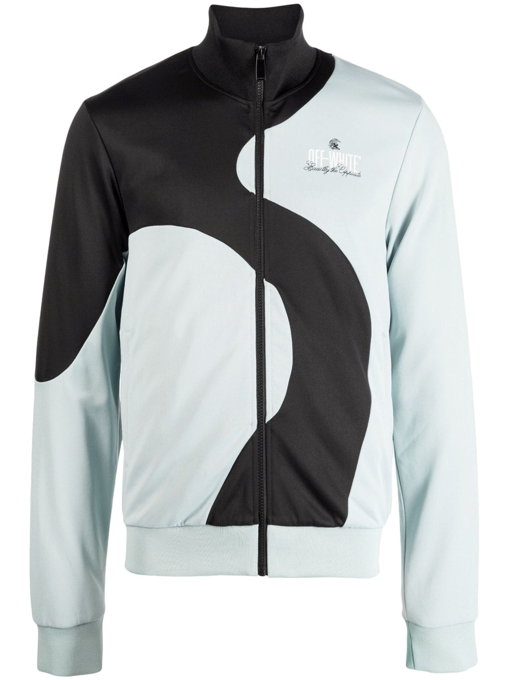 ORGANIC BLOCK ACET TRACKTOP ICE WHITE
