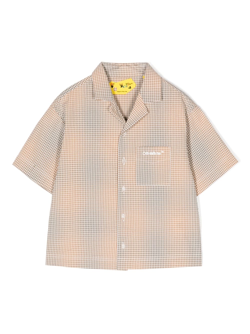 ARROW SEER BOWLING SHIRT OLIVE WHITE