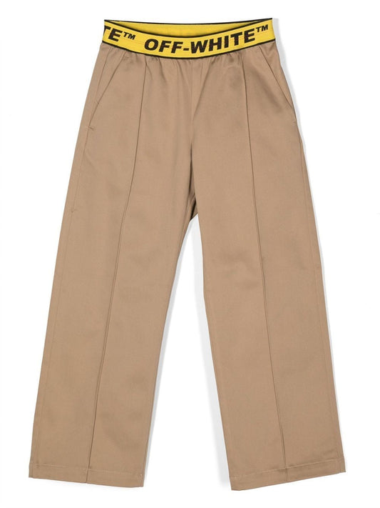 LOGO INDUSTRIAL CHINO PANT KAKI YELLOW