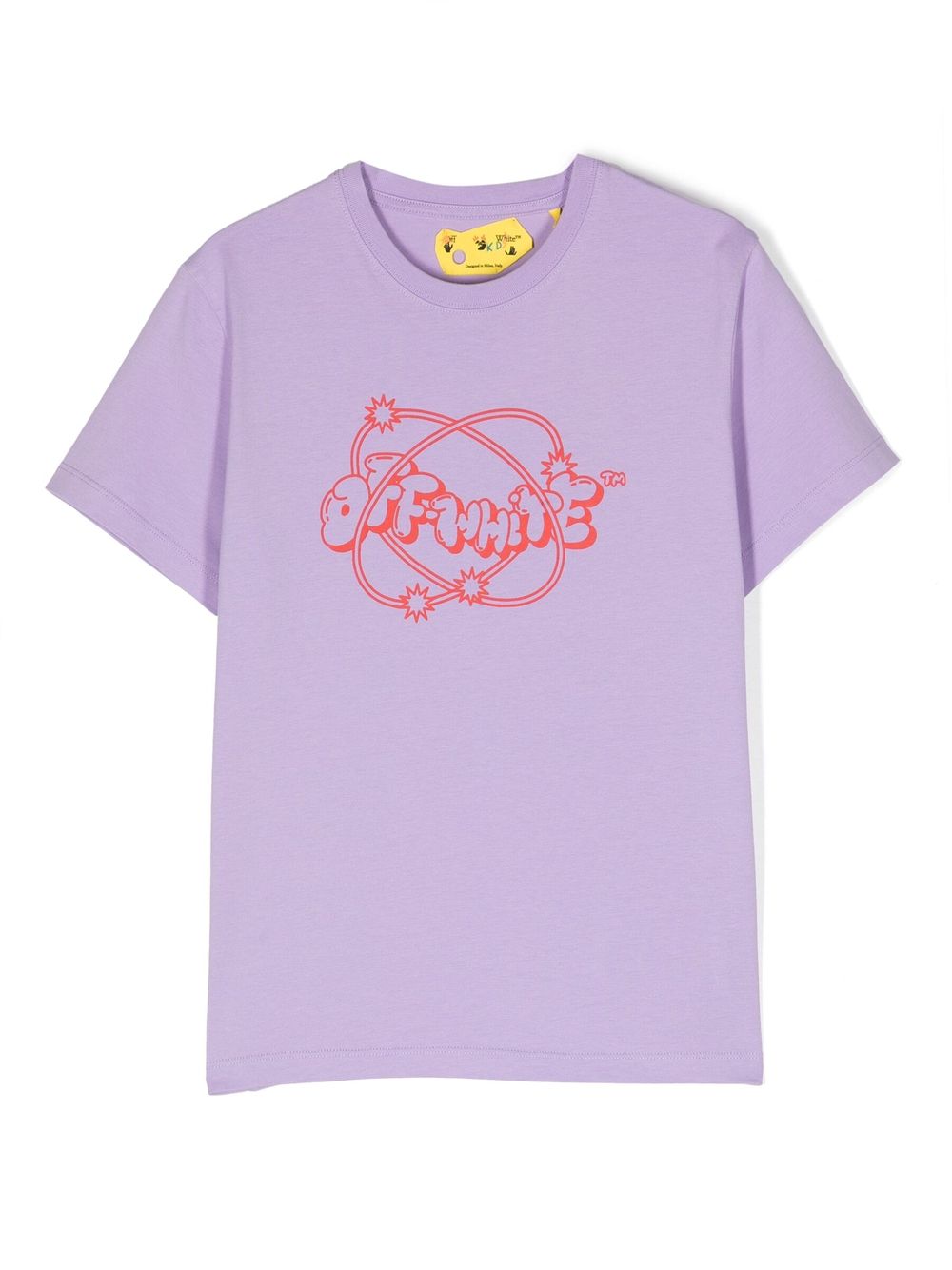 CLOUD TEE S/S LILAC RED