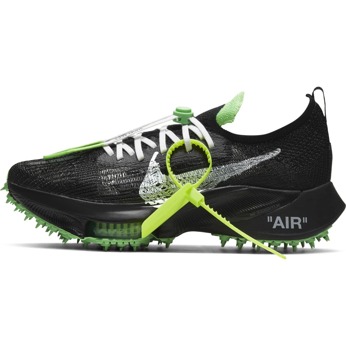 NIKE AIR ZOOM TEMPO BLACK WHITE GREEN