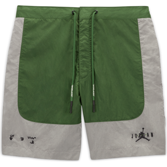 NIKE OW J BAGGY SHORTS GREEN BEIGE
