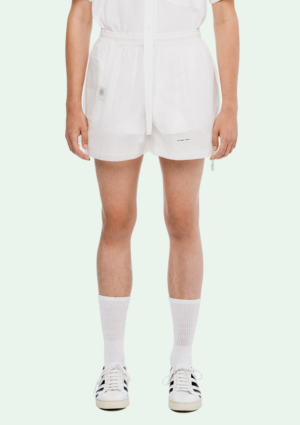 CLEAR VOLUME SHORTS TRANSPARENT NO COLOR