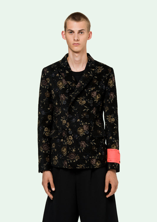 TAPESTRY DETACH COLLAR JKT ALL OVER