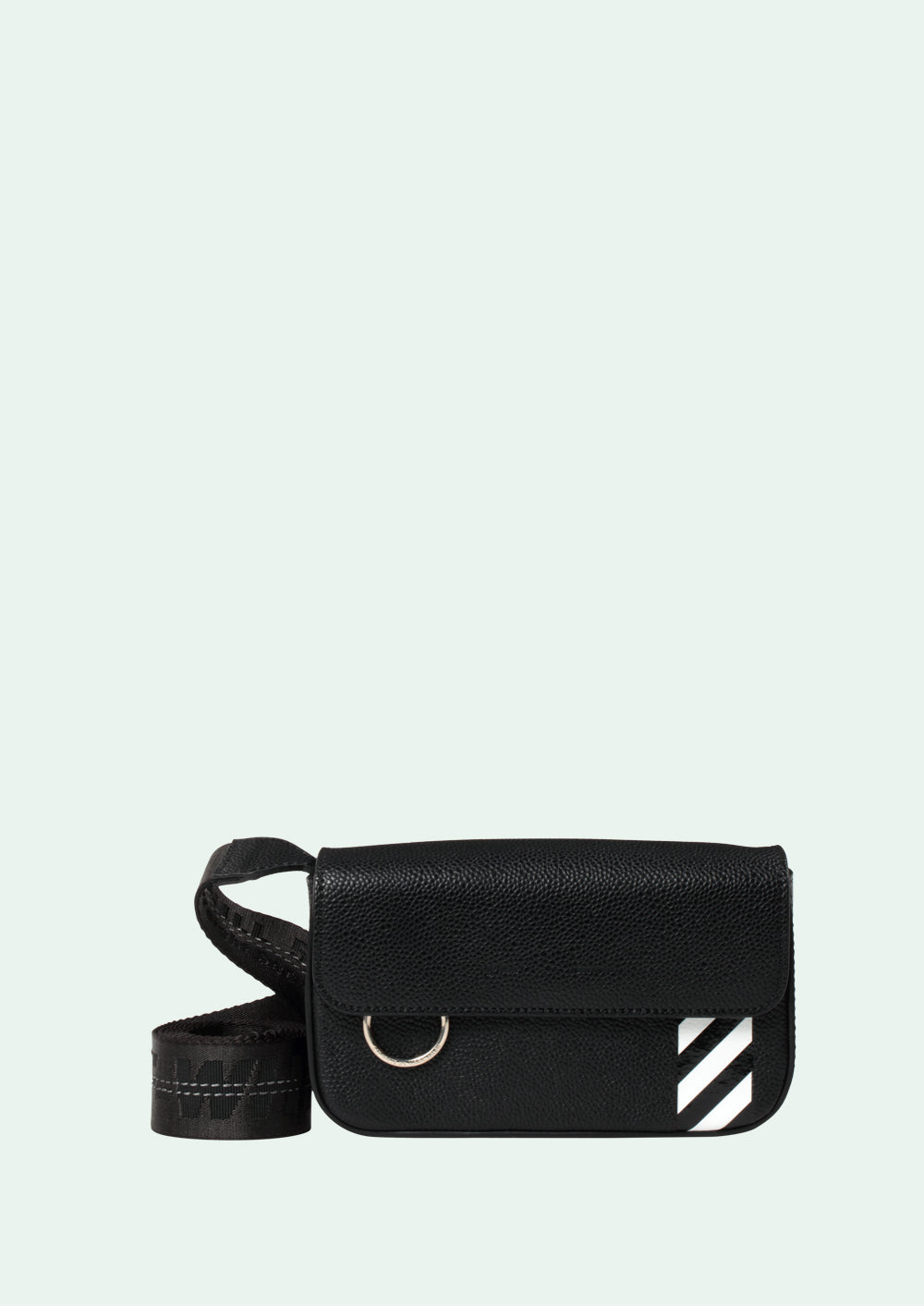 DIAG MEN CROSSBODY BLACK WHITE